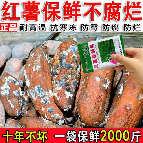 红薯保鲜剂防腐剂生姜土