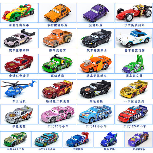 飙车党迷你精致合金玩具模型