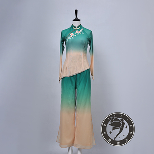 古典胶州演出排练神韵舞蹈服饰定制新款纱衣剧目表演服学生练功服