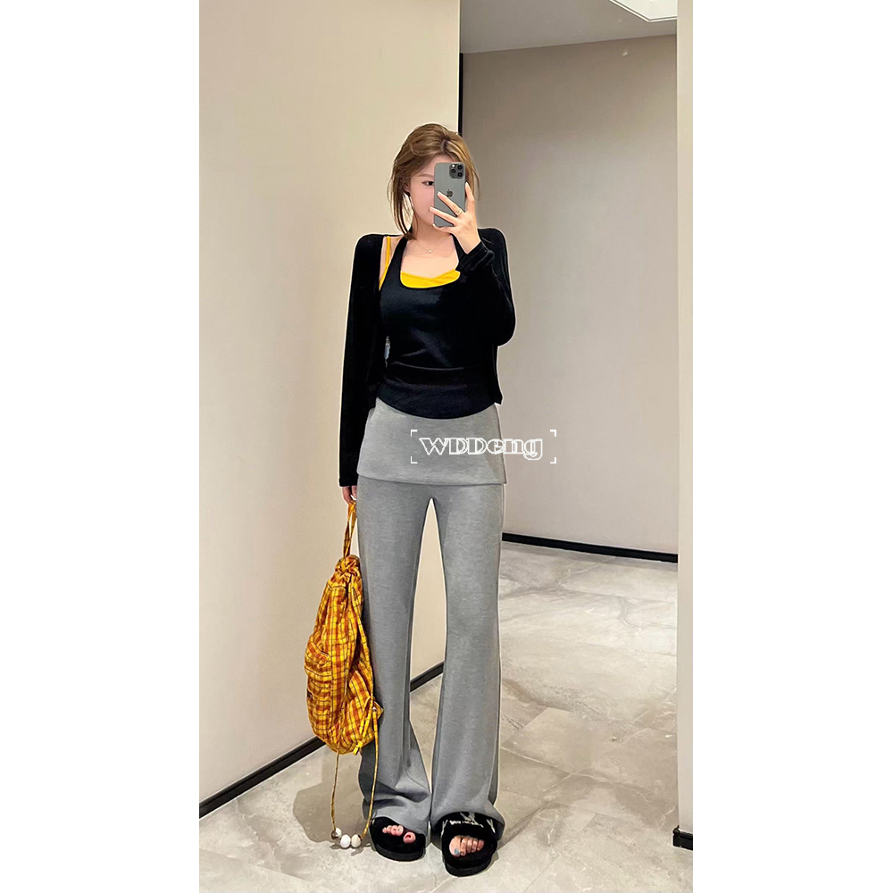 针织开衫+吊带背心套装