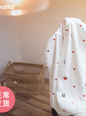 Acooltd纯棉浴巾家用吸水速干不易掉毛男女大号三件套婴儿全棉