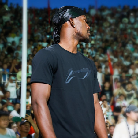 男子舒适速干健身运动圆领短袖