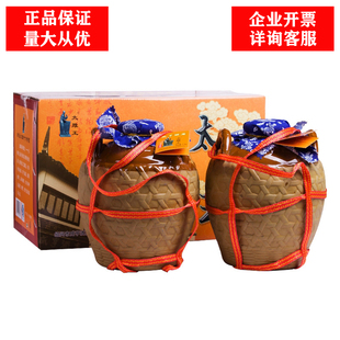 绍兴黄酒咸亨酒店太雕王宴会十五年黄酒2.5L*2坛甜型绍兴糯米老酒