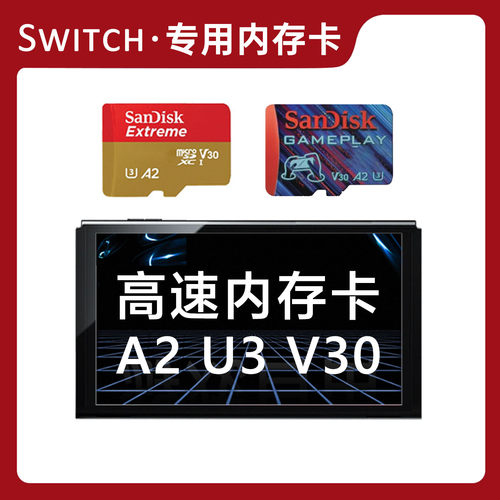 Switch内存卡专拍 闪迪（Sandisk） 128G 256G 512G 1T