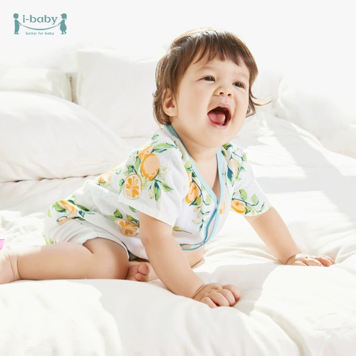 Антибактериальная детская пижама, марлевое детское тонкое боди