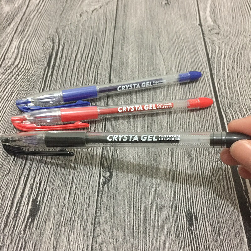 GB200白金牌钻石笔考试专用笔钻石笔头替芯笔芯中性笔