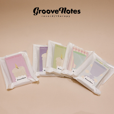 节奏笔记GrooveNotes手帐心情便签纸系列70*140mm可撕无粘 120g