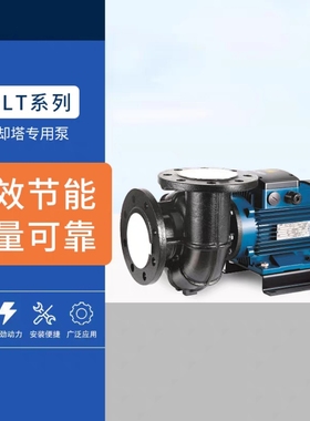WLT冷却塔喷淋泵管道循环水泵冷水塔专用泵不锈钢闭式冷却塔水泵