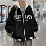 2025秋季新款港风情侣高品质假两件刺绣棒球服JK272-P105138，女装职业装，星座912-1（原星座914-5）