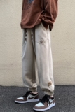 2025春季麂皮绒休闲运动卫裤重磅卫裤男K239-P60，男装休闲裤，星座912-1（原星座914-5）