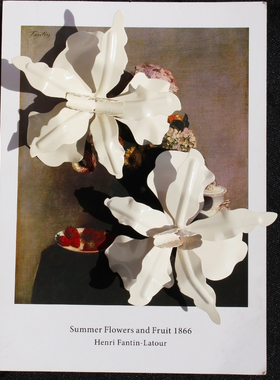 外贸饰品出口z家原单超值硬货防刮金属漆花朵大耳钉女夸张耳环106