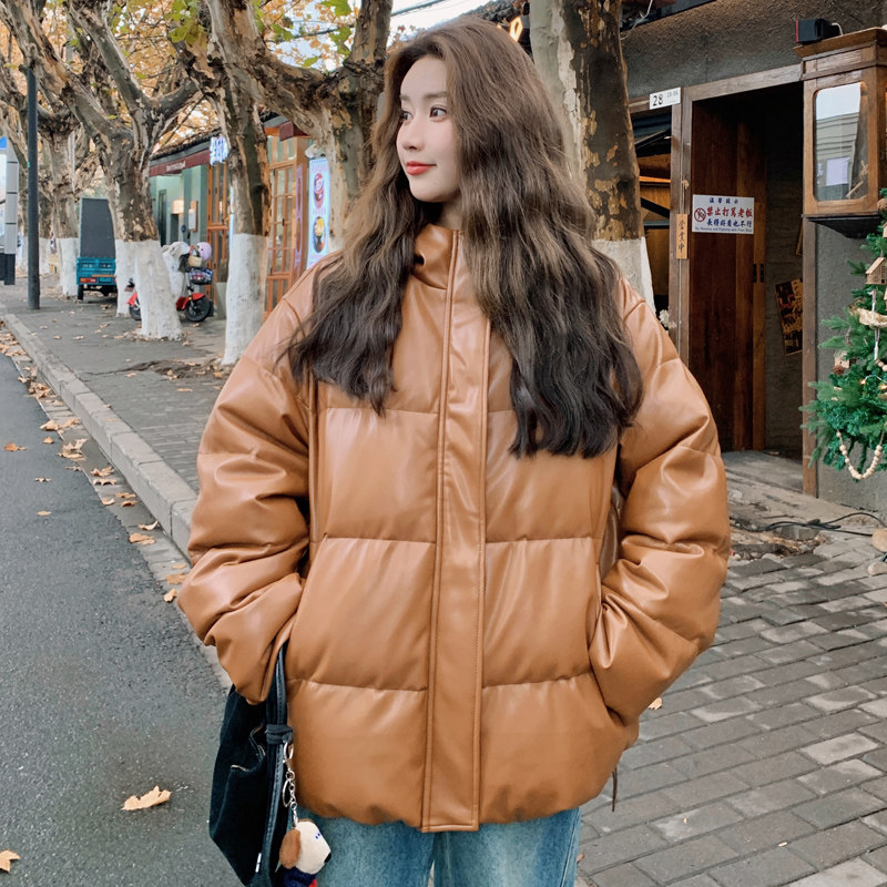 高级感超好看黑色短款云朵泡芙羽绒服女冬2024年新款面包服厚外套,女装羽绒服,浙宝213A