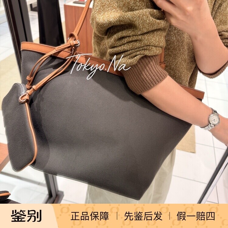 日本购直邮 the row 帆布托特 双面  带收纳袋