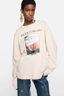 日本购 acne studio长袖圆领T恤  休闲 26/3 不退换