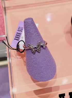 annasui经典蝴蝶项链耳钉戒指