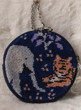 日本专柜feiler狮子大象 毛巾包 贝壳包 圆饼包挂 北京现货