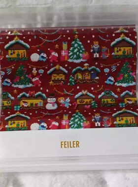 日本专柜Feiler食品级密封袋礼品袋10个装 北京现货