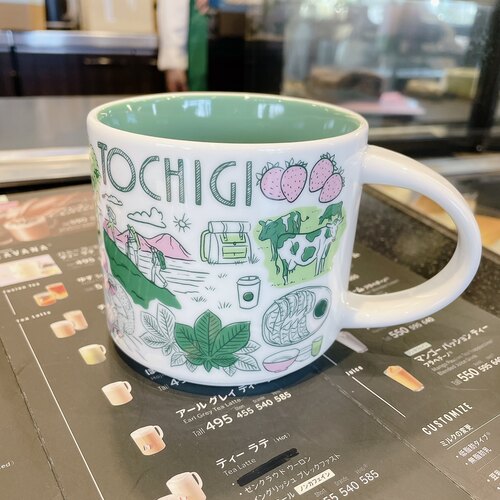 日本星巴克城市系列马克杯