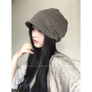 【素颜简约堆堆帽】新款独特剪裁帽檐款百搭显脸小秋季休闲女款