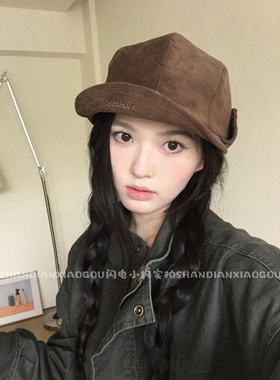 【Lightning Puppy定制渔夫帽】新款百搭显脸小休闲女款个性秋冬