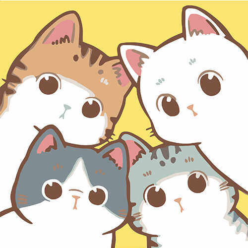 Q版宠物头像猫咪狗狗约稿软萌