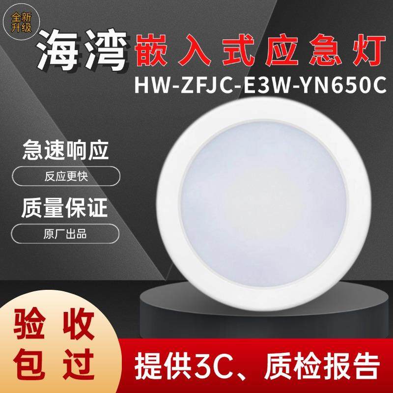 海湾应急灯疏散灯指示牌吸顶式消防YN650C/YN651C集中电源消防