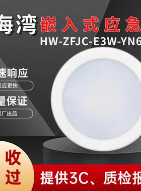 海湾应急灯疏散灯指示牌吸顶式消防YN650C/YN651C集中电源消防