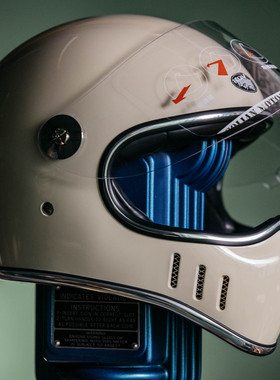 多国认证！台湾进口Mongolian蒙古人复古机车摩托凯旋全盔头盔3C