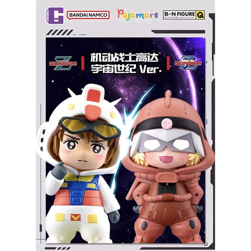 万代BNFIGURE Q Pajamars机动高达宇宙世纪盲盒玩偶服第二弹