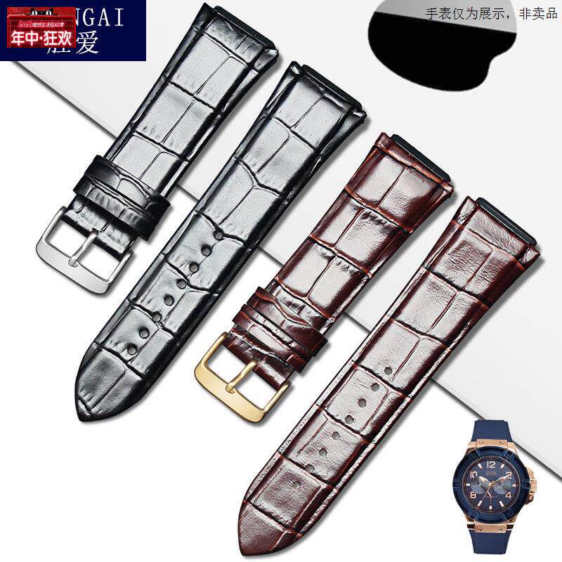 原装代用盖尔斯表带W0040G5W0040G3W0247G3针扣男22mmGUESS真皮手