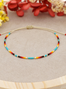 日本进口miyuki米珠色串珠小手链