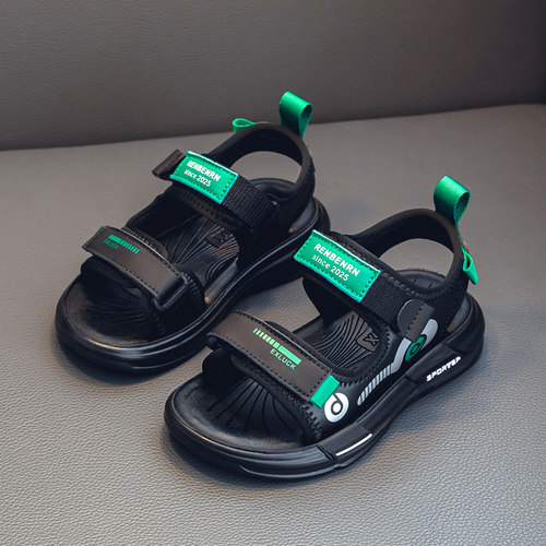 波比么么夏季露趾休闲运动男童