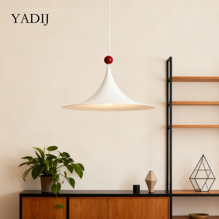 semi喇叭吊灯餐厅书房简约中古彩色吧台小丑飞碟吊灯 包豪斯丹麦