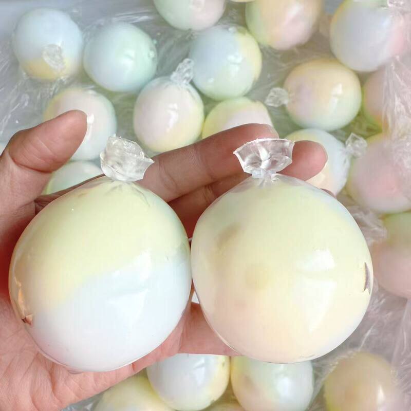 小红书同款渐变色脆皮球减压手作球解压神器女孩玩具吵吵球捏捏乐
