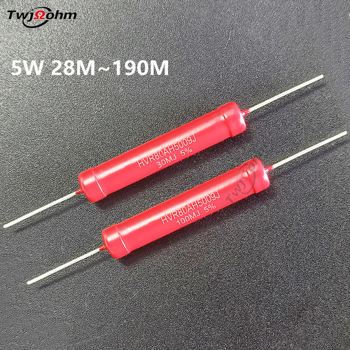 HVR80AH5009-5W无感厚膜高压电阻