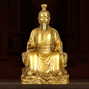 金木水火土神摆件全铜五府星君五方五德星君家用客厅书房大号神像