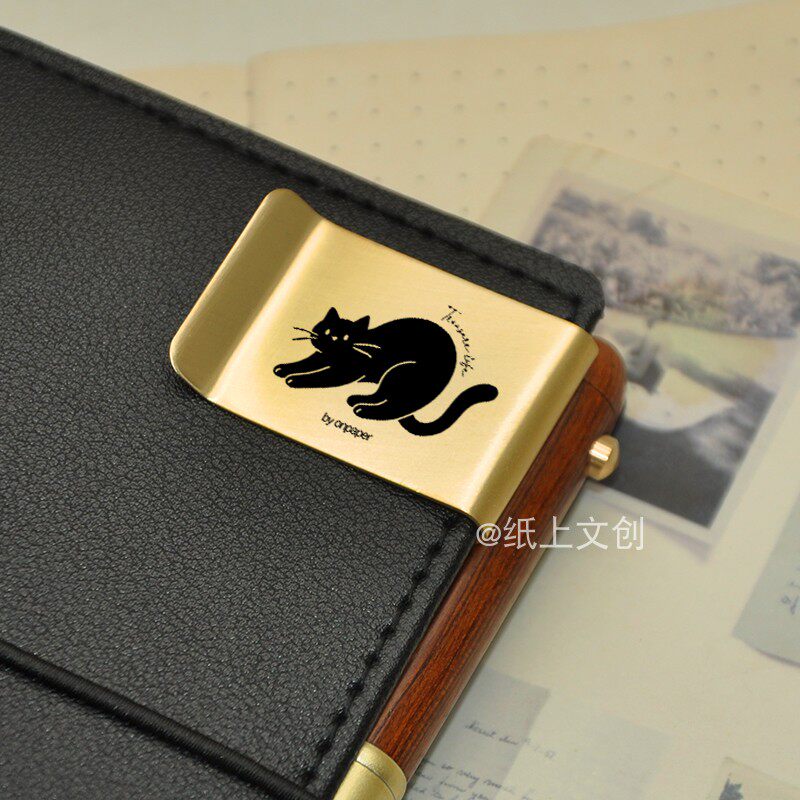 Traveler's复古黄铜夹子TN手帐夹