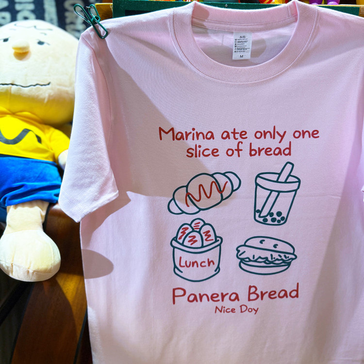 美式复古 vintage 面包奶茶都会有的 220克小领口纯棉男女情侣T恤,女装/女士精品,T恤,淘宝优惠券,粉丝福利购,淘宝优惠卷