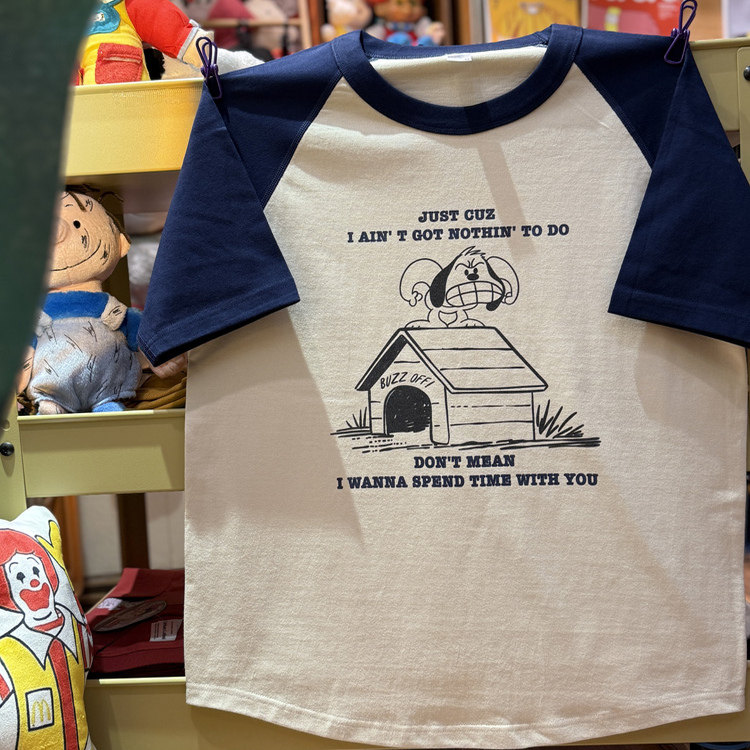 美式复古 vintage 卡通可爱snoopy 拼色插肩纯棉重磅男女情侣T恤,女装/女士精品,T恤,淘宝优惠券,粉丝福利购,淘宝优惠卷