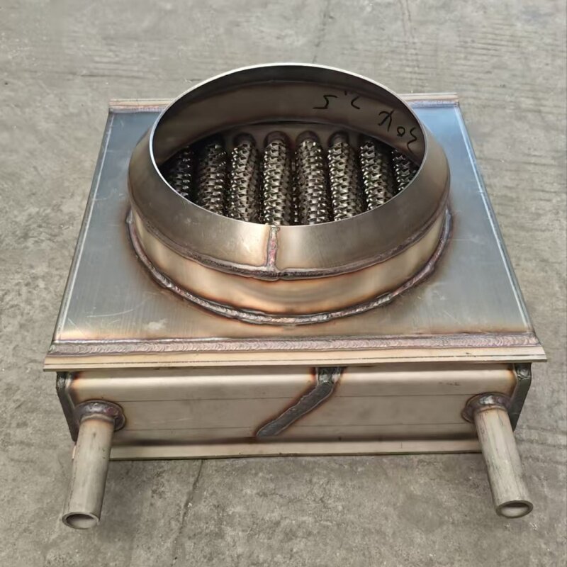 定制304不锈钢翅片管散热器烟电热管