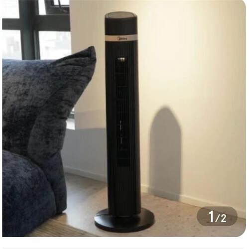 美的电风扇家用无叶塔扇