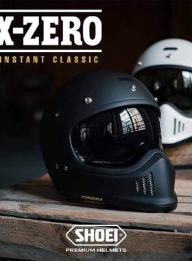SHOEI Ex-Zero复古盔 MM93 本田联名 哈雷头盔