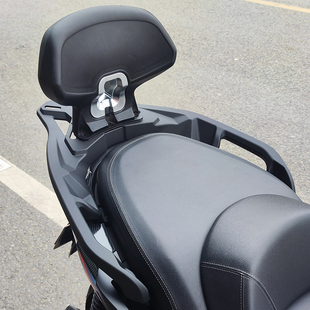 适合隆鑫无极SR4 Max Play摩托车铝合金后尾架宝马C400GT靠背货架