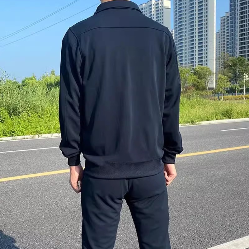 正品拉链长袖体能训练服