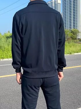 正品拉链长袖体能训练服
