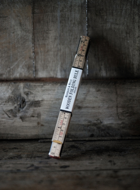 英国MERCHANT&MILLS 传统木尺 木质折叠尺子｜厘米英寸