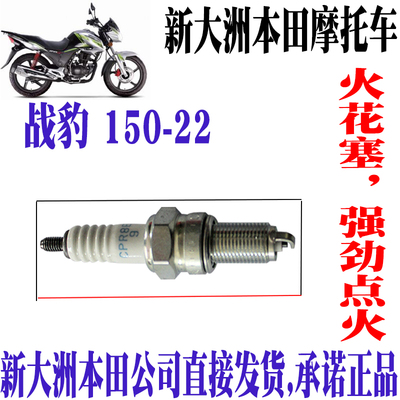 苏州新大洲本田细长牙火花塞正品