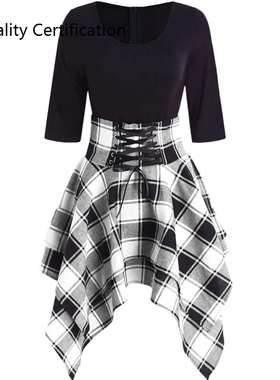 ormal, women's fashion, elegant, gothic, punk, short dress