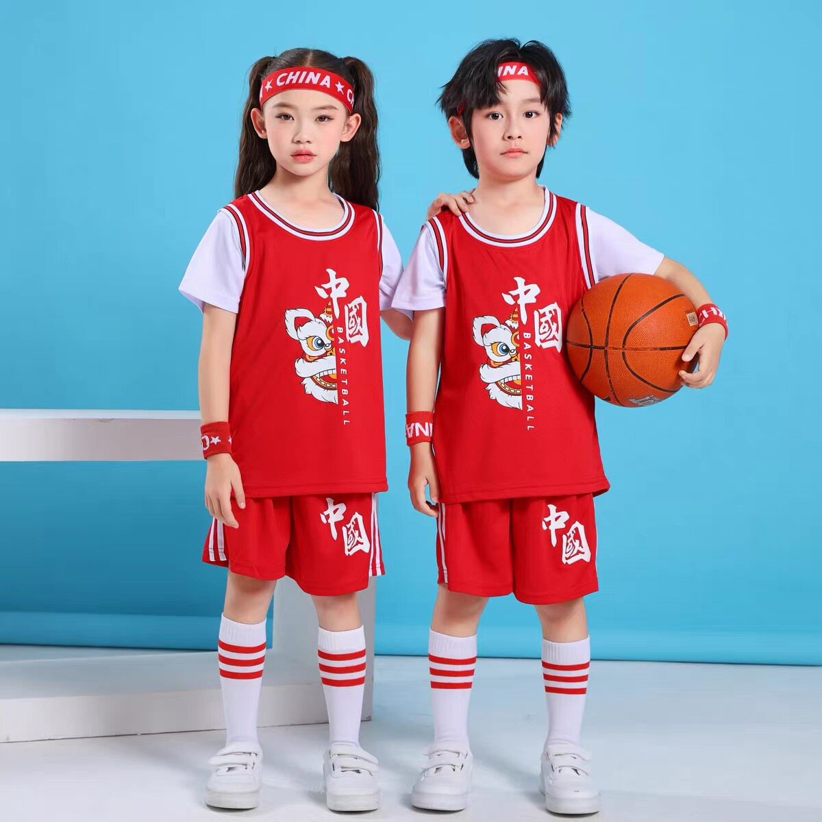 幼儿儿童篮球服套装小学生球赛定制表演服套装