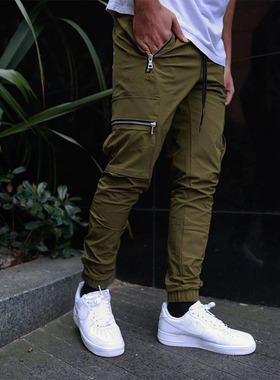 sting Pants Slim Fit Streetwear Track Overalls Pants For Men